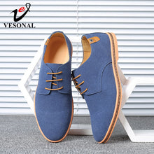 Load image into Gallery viewer, VESONAL Brand 2019 Spring Suede Leather Men Shoes